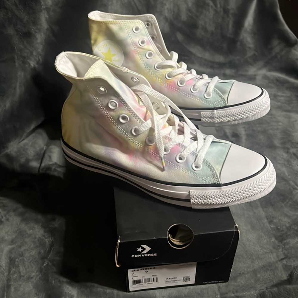 Brand New Tie-Dye Converse Hi-Top